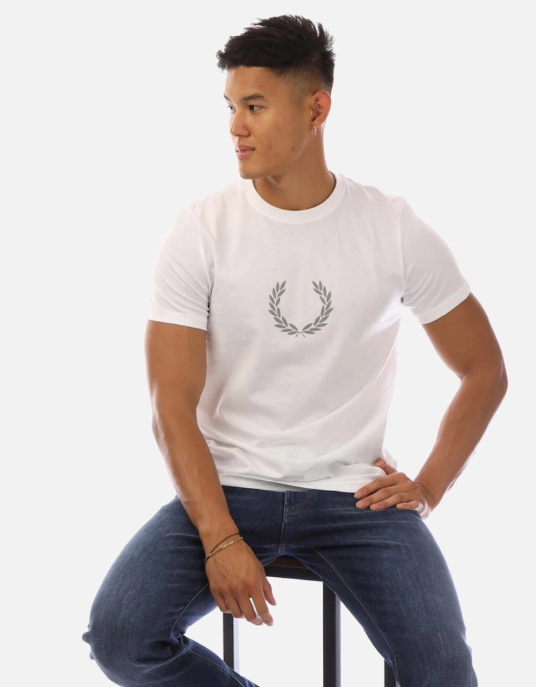 Reflective Laurel Wreath T-Shirt
