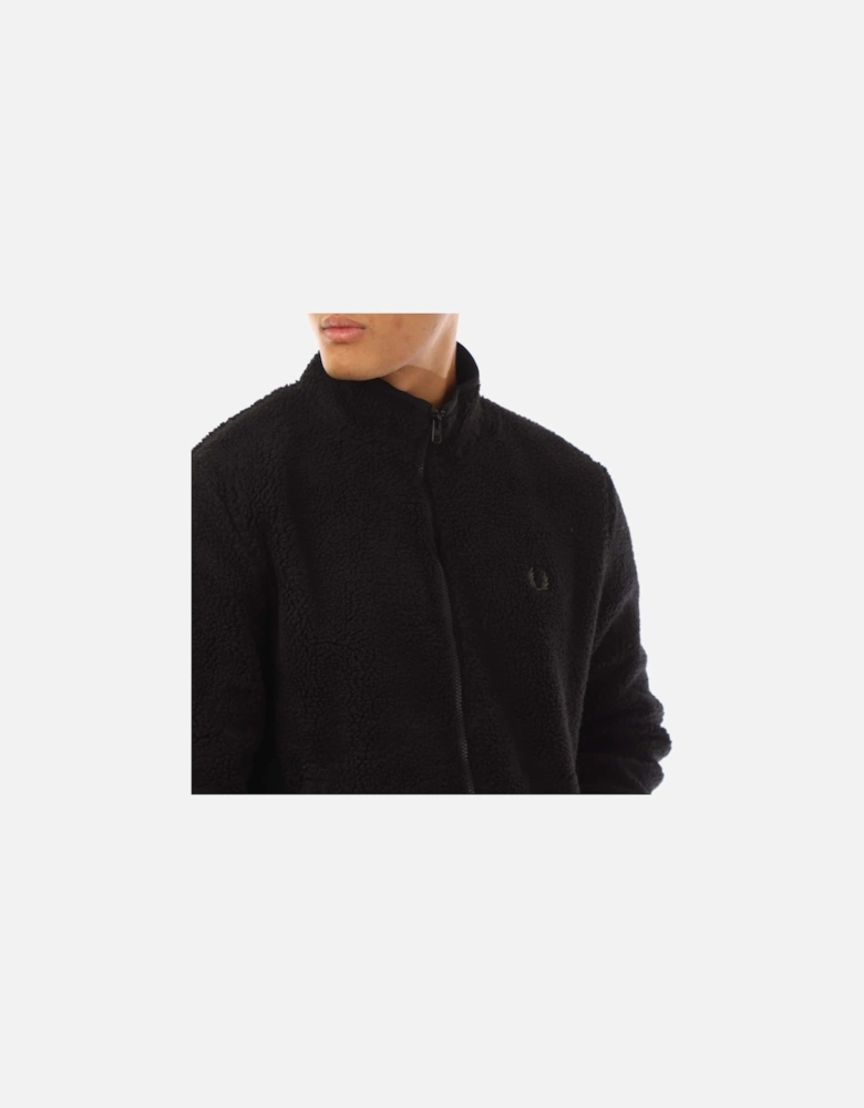 Zip Through Borg Fleece