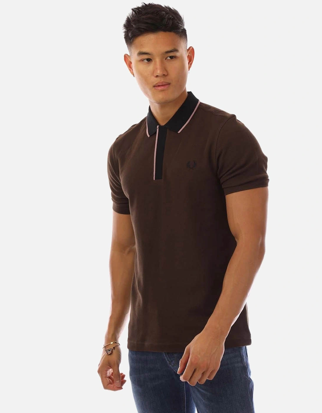 Concealed Placket Polo Shirt, 5 of 4
