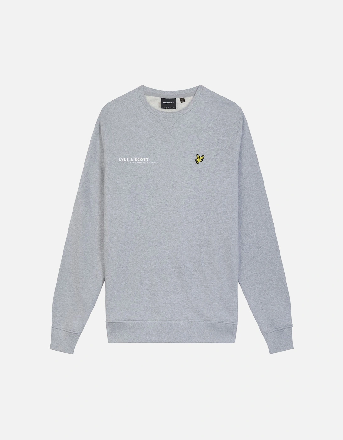 Co-Ordinate Print Crewneck Sweatshirt