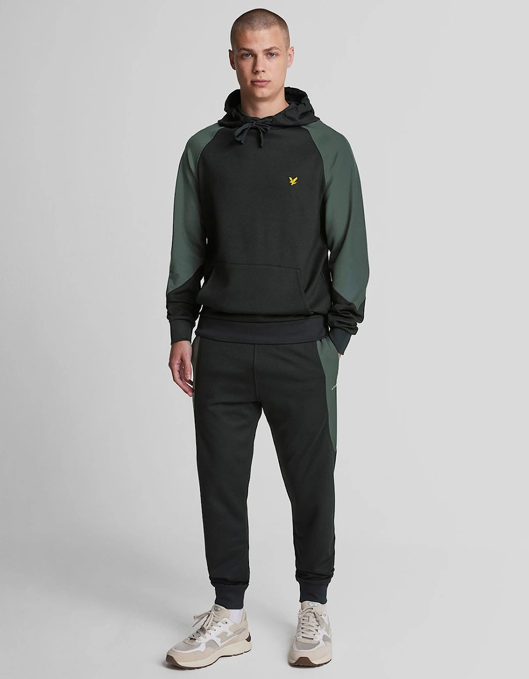 Colour Block Hoodie