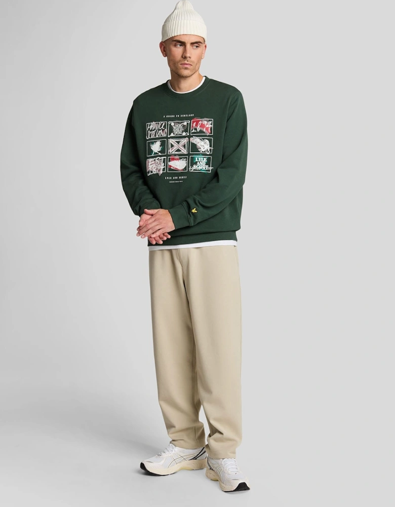 A Guide To Scotland Graphic Sweatshirt