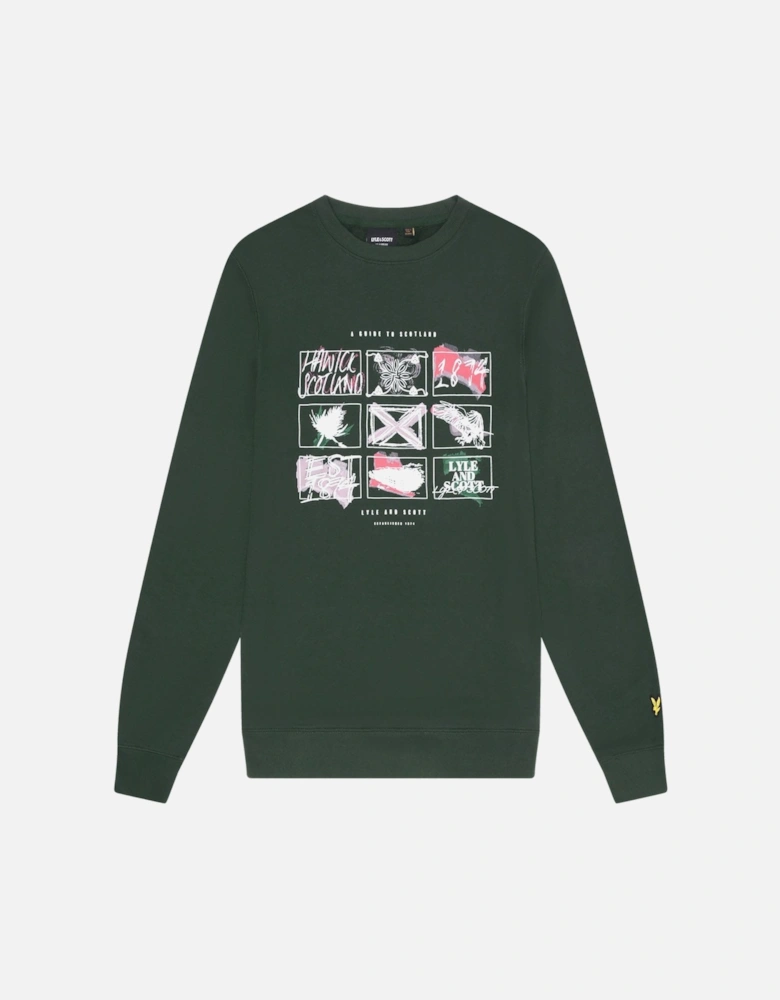 A Guide To Scotland Graphic Sweatshirt