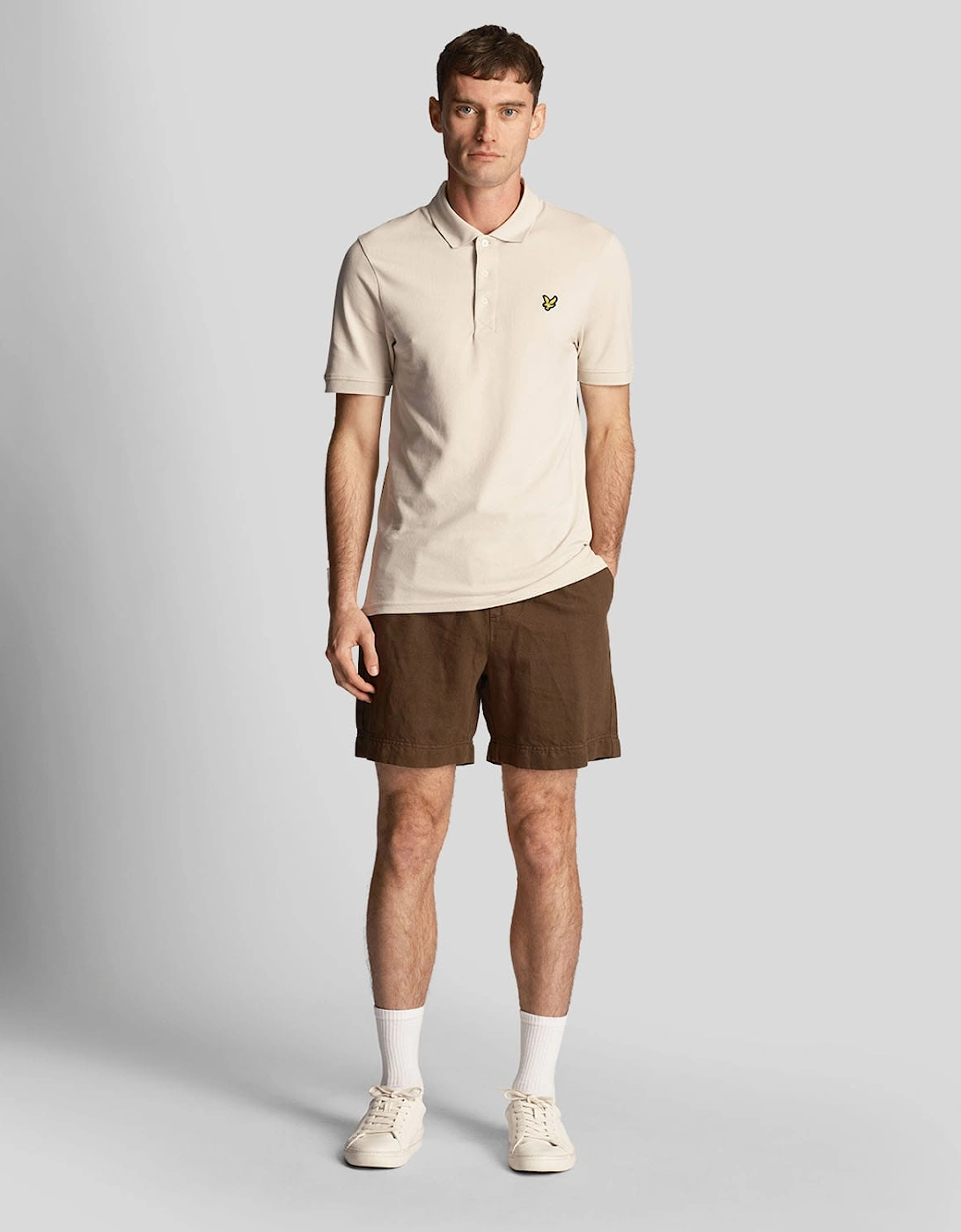 Cotton Linen Shorts, 5 of 4
