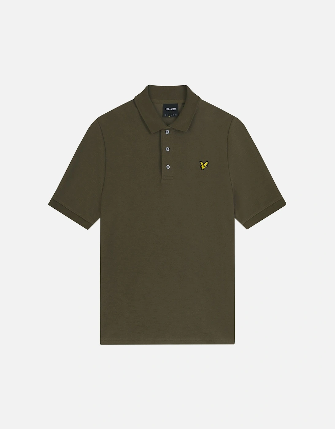 Chunky Slub Polo Shirt