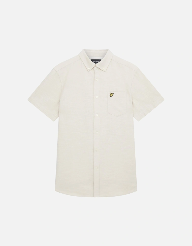 Cotton Slub Short Sleeve Shirt