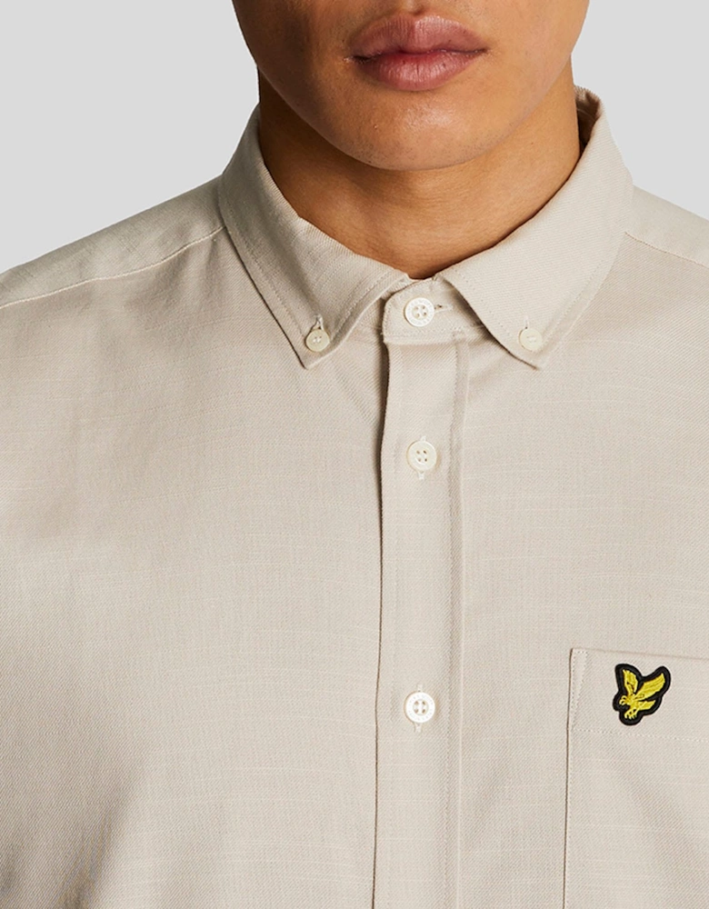 Cotton Slub Short Sleeve Shirt