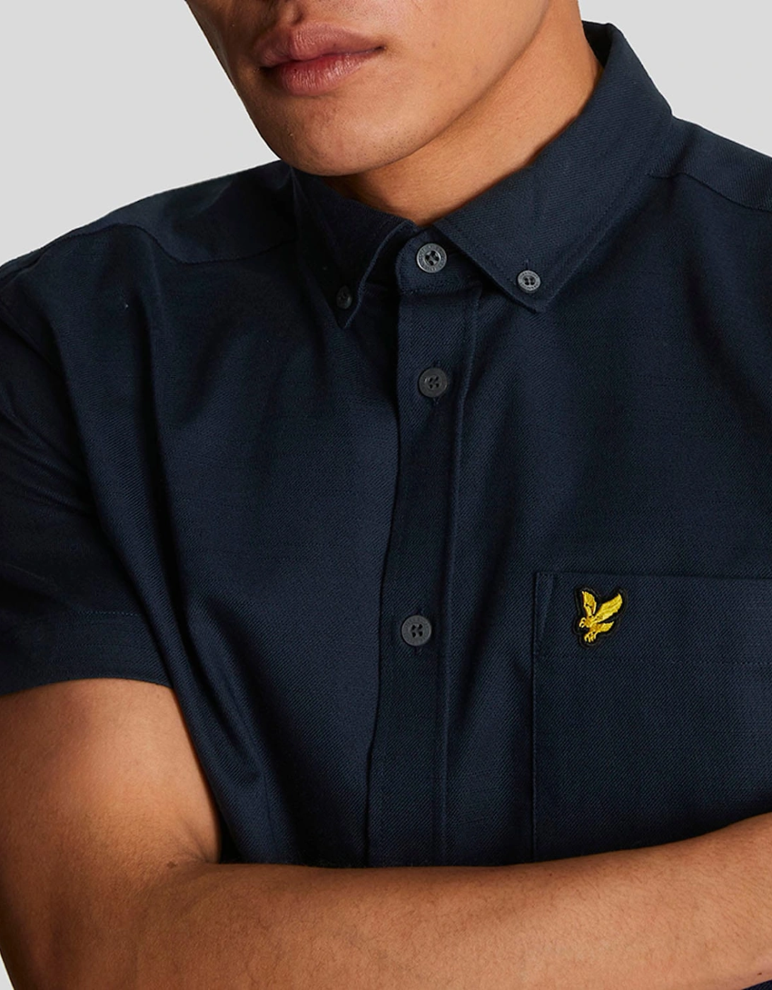 Cotton Slub Short Sleeve Shirt