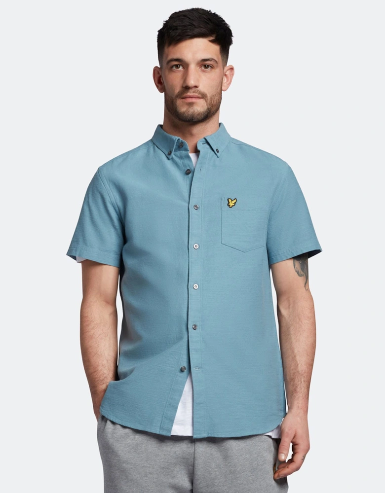 Cotton Slub Short Sleeve Shirt