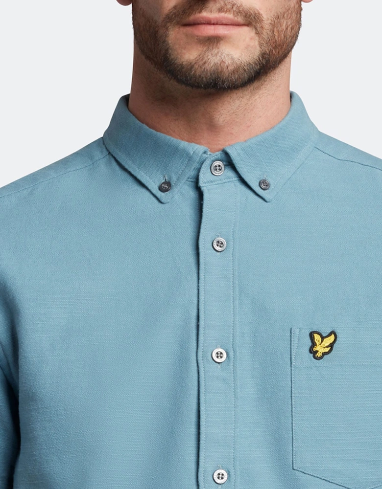 Cotton Slub Short Sleeve Shirt