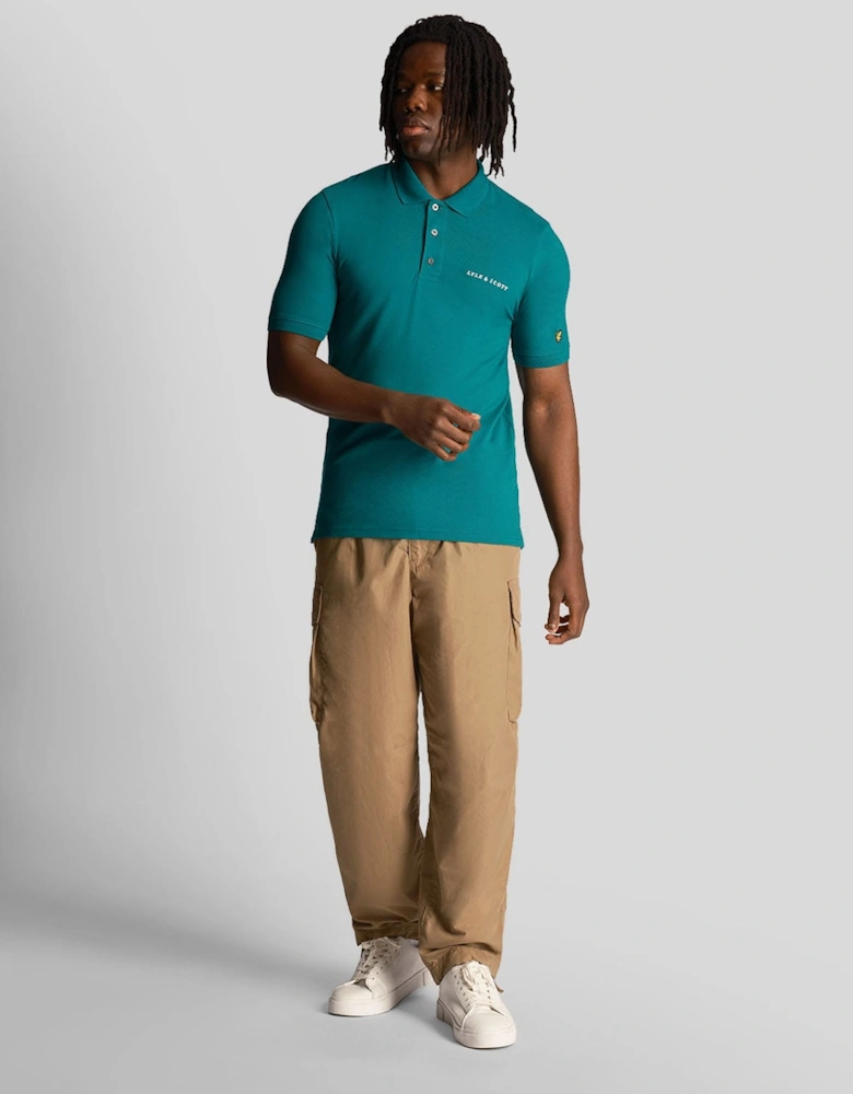 Embroidered Polo Shirt