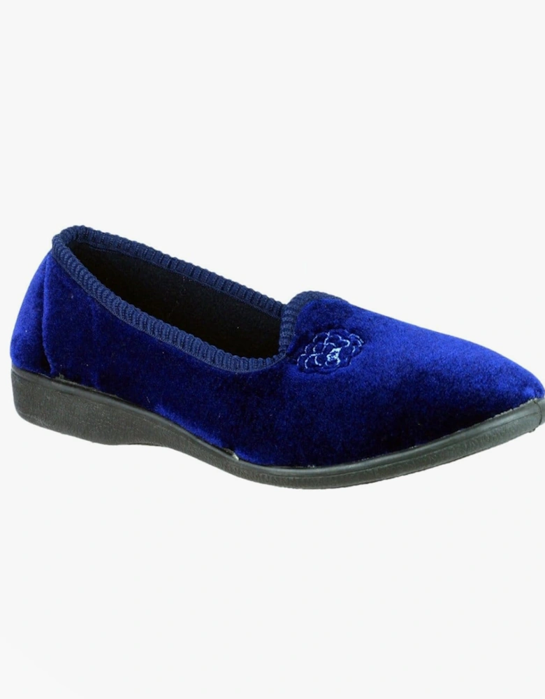 SIMONE Womens Slippers Navy