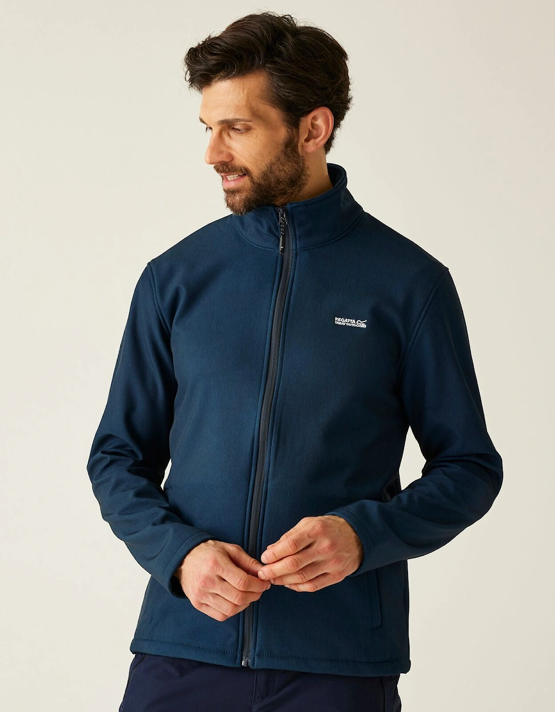 Mens Cera V Softshell Walking Jacket, 2 of 1