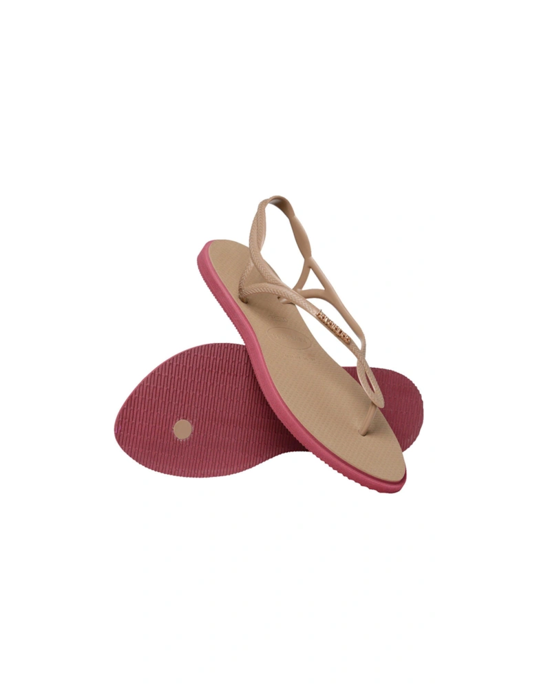 Luna Point Flip Flop - Rose Gold