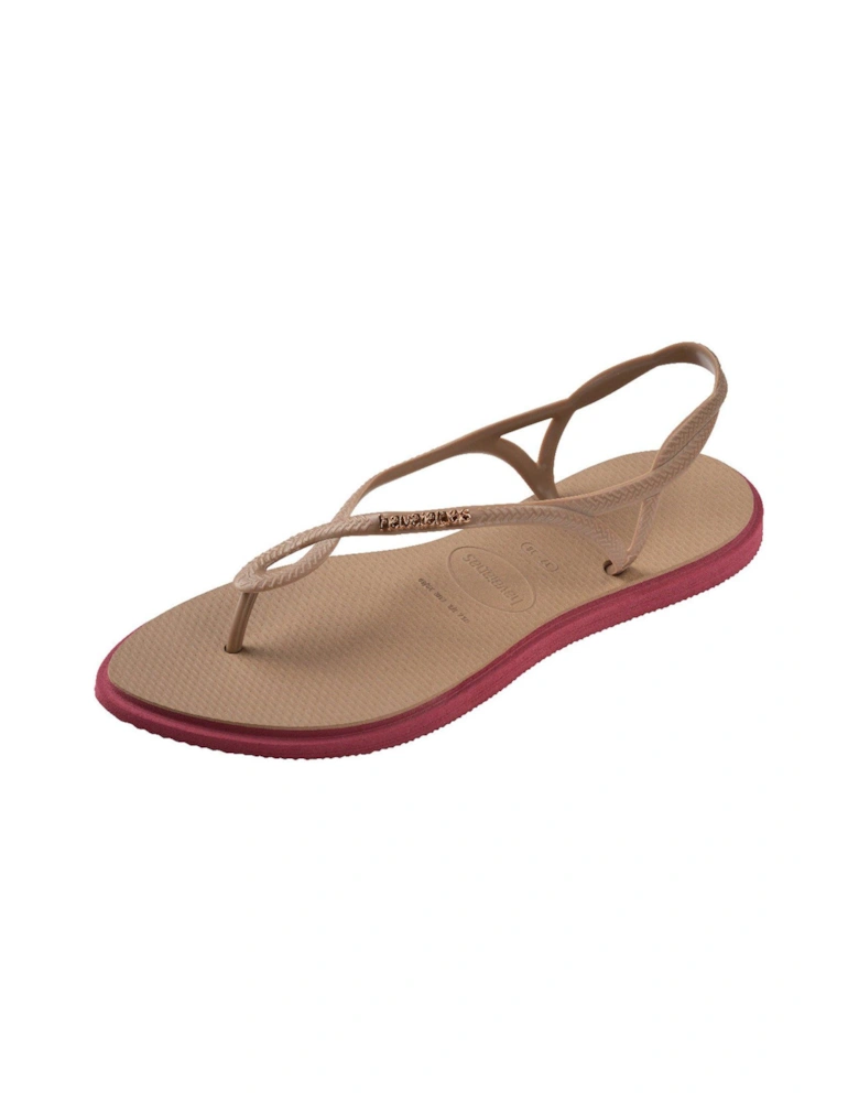Luna Point Flip Flop - Rose Gold