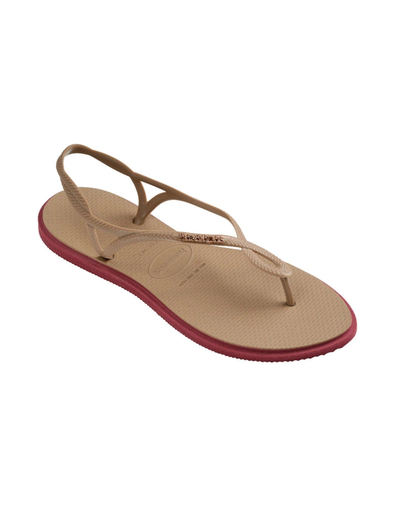 Luna Point Flip Flop - Rose Gold