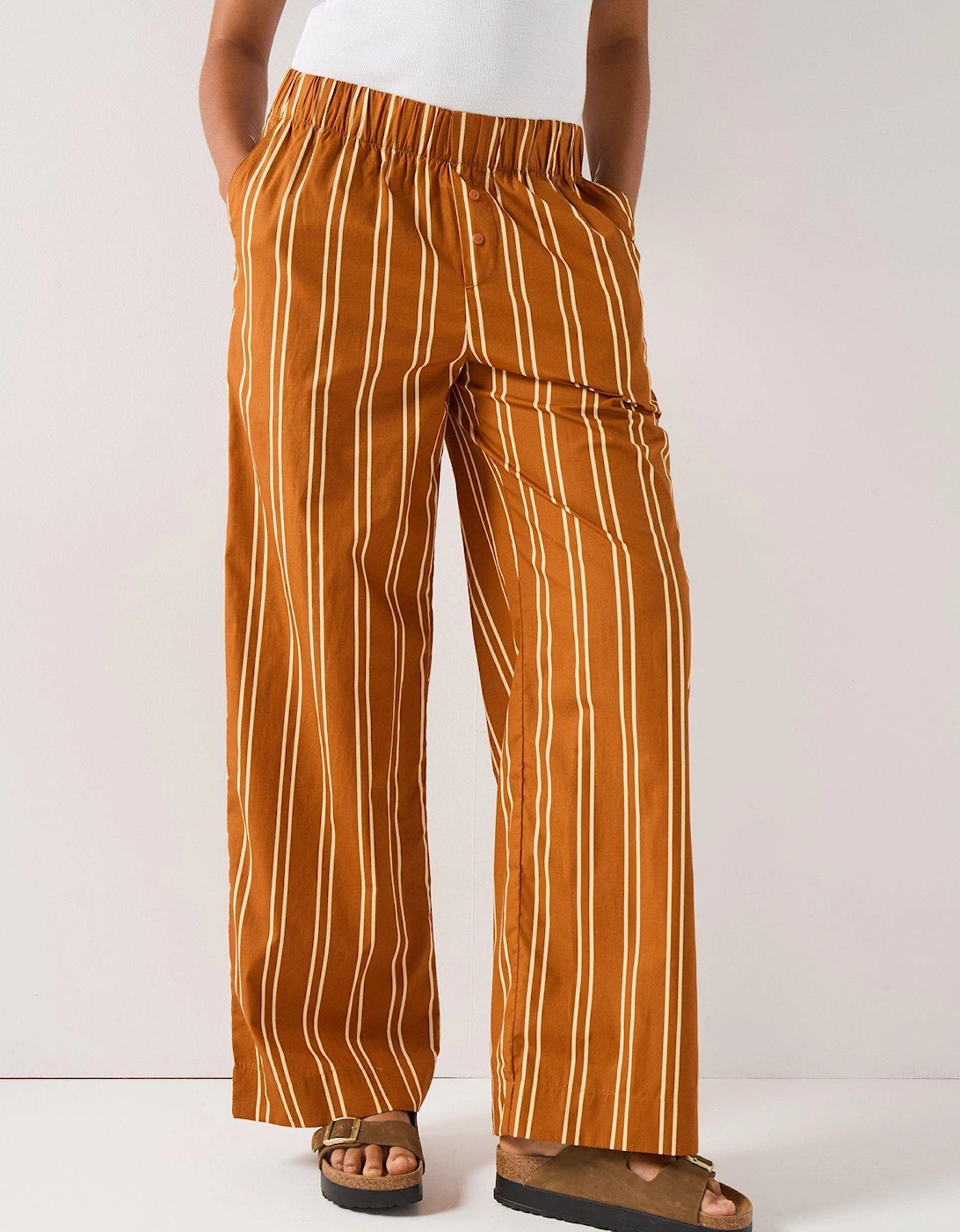 Woven Striped Pant - Mustard, 2 of 1