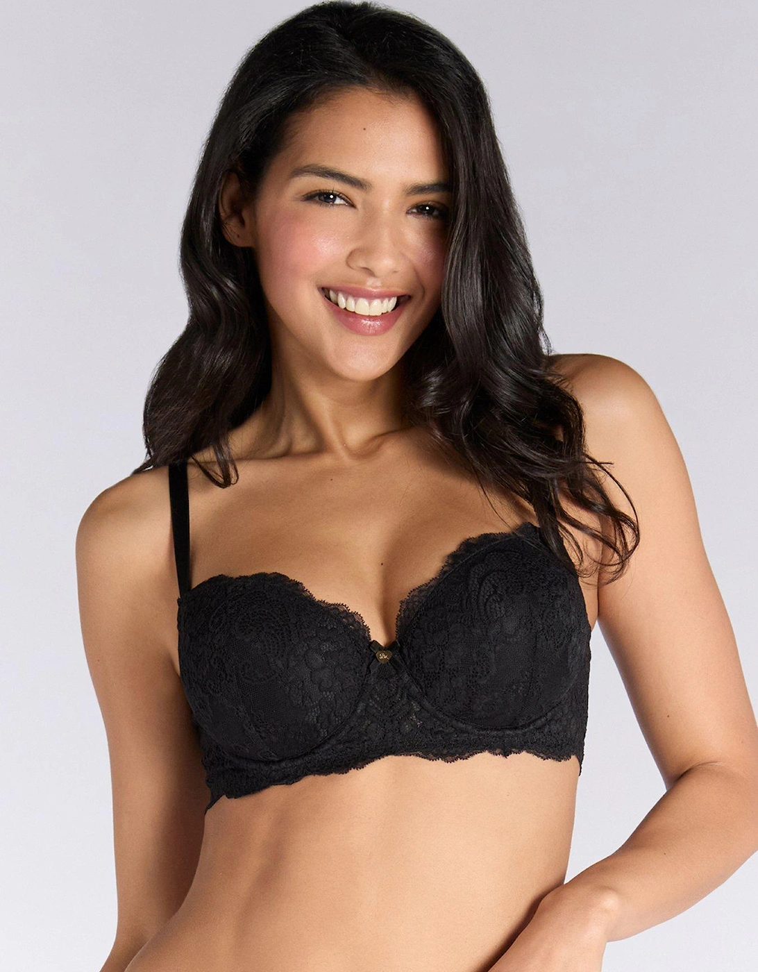 Emma Balconette Bra - Black, 2 of 1