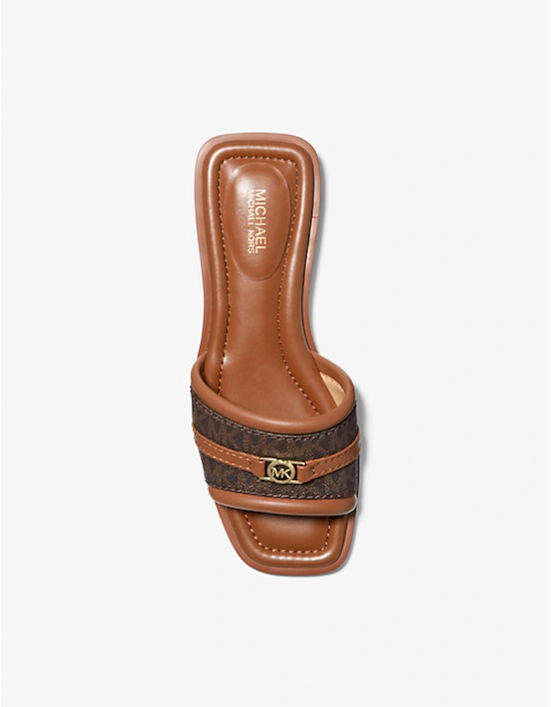 Mandy Signature Logo Slide Sandal