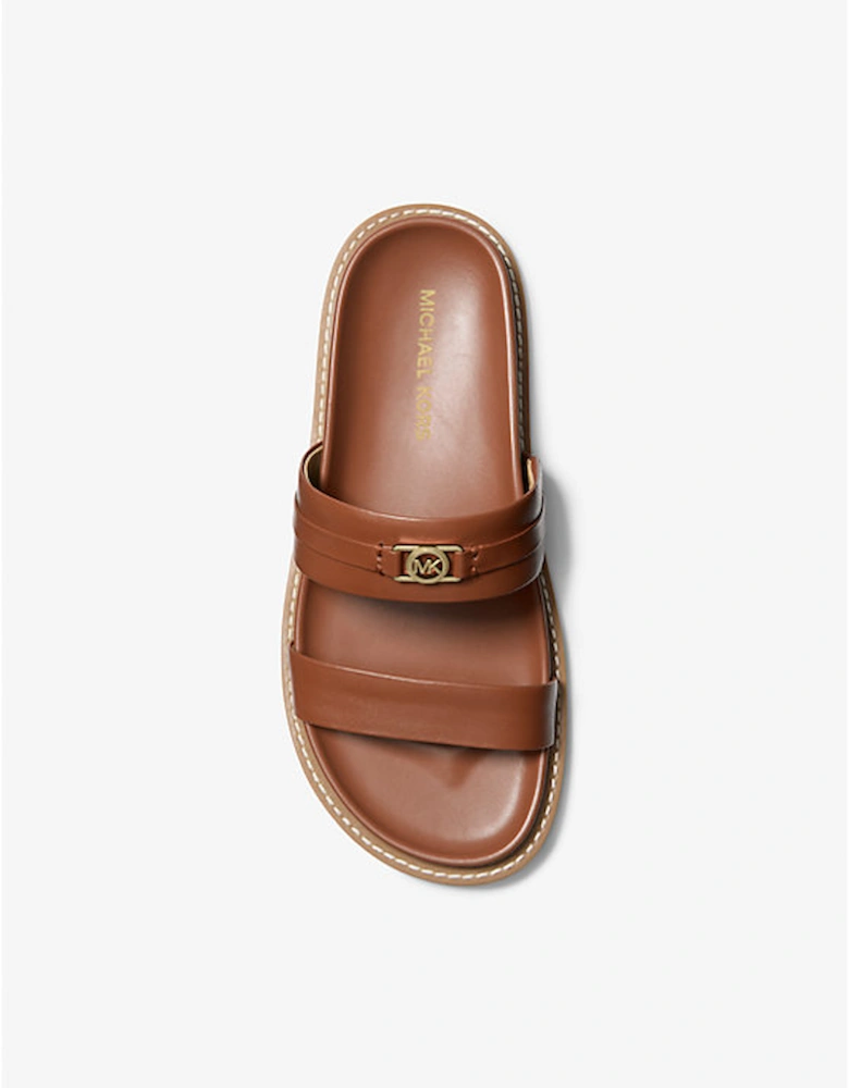 Mandy Leather Flat Sandal