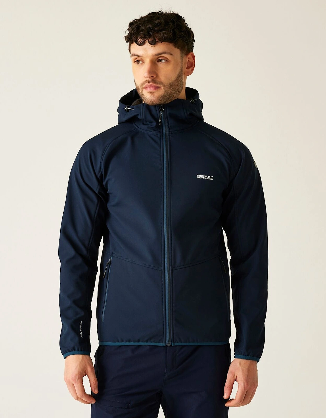 Mens Arec III Softshell Walking Jacket, 2 of 1