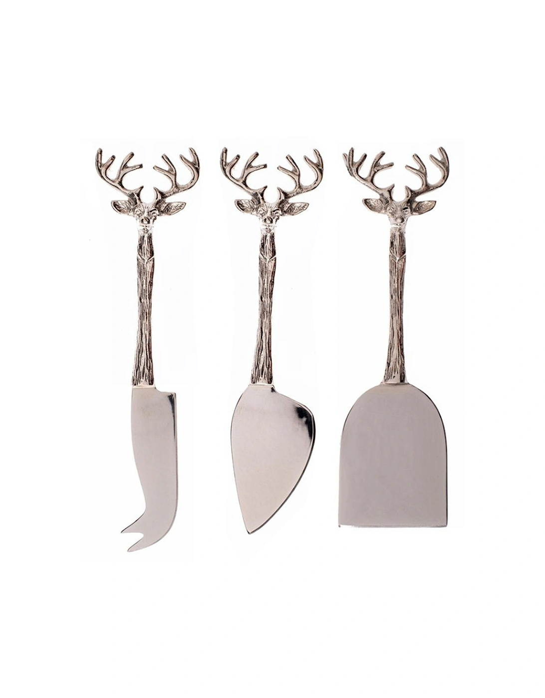 3 Cheese Knives Stag, 3 of 2