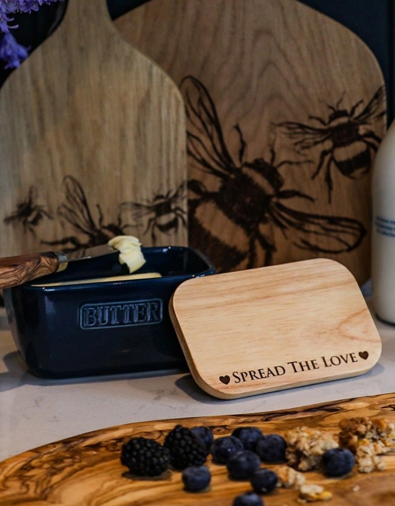 Blue Butter Dish Spread The Love
