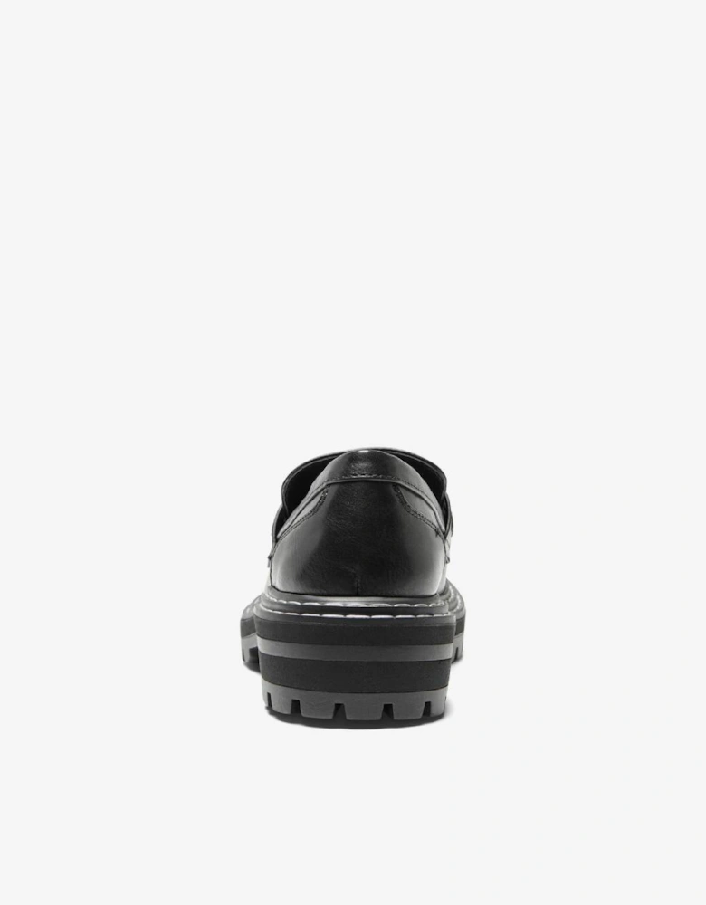 Women's Beth PU Loafer Black