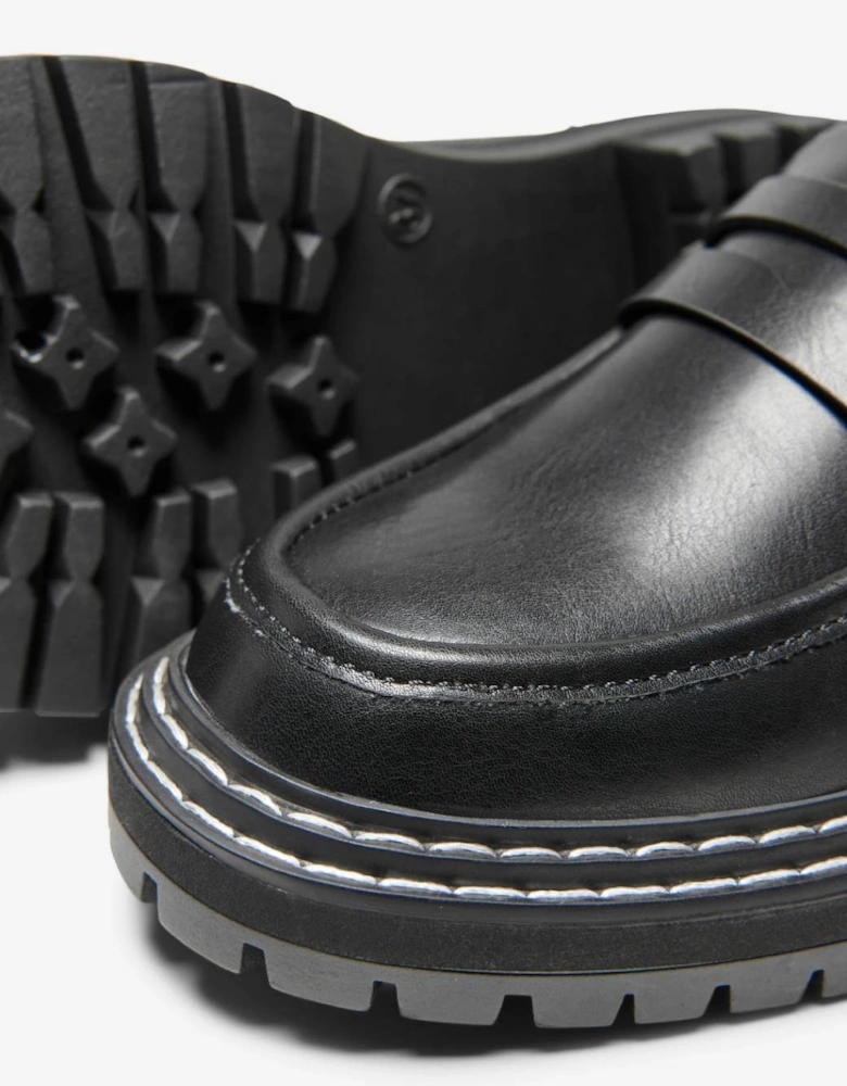 Women's Beth PU Loafer Black