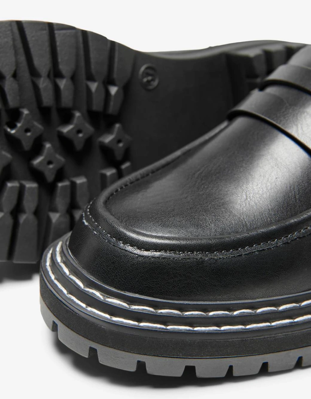 Women's Beth PU Loafer Black