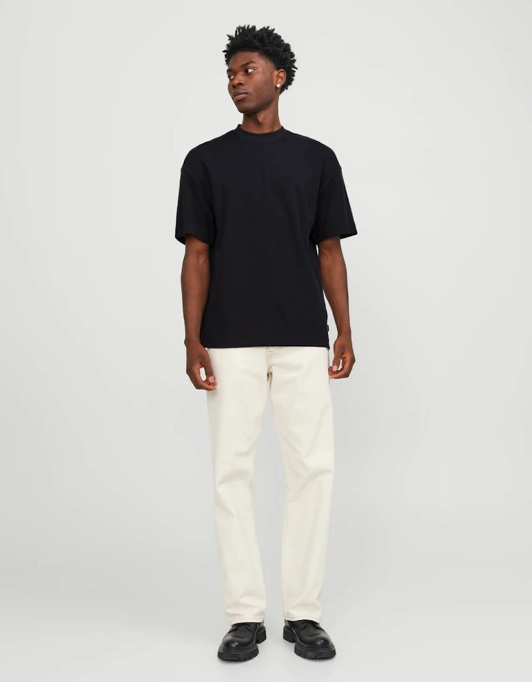 Essentials Men's Urban Edge Short Sleeve O-neck Tee Black