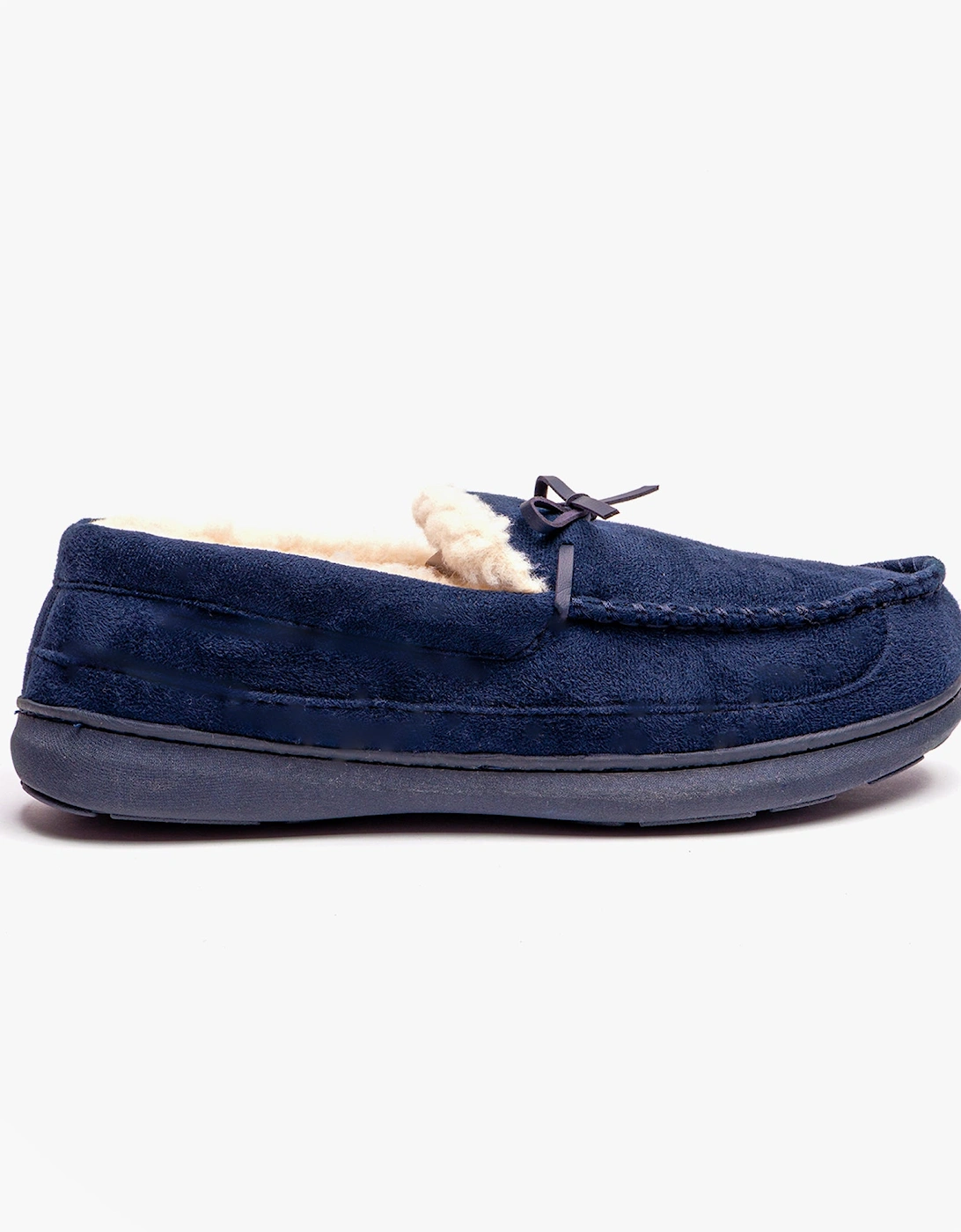 Jo & Joe CRANFORD Mens Slippers Navy, 6 of 5