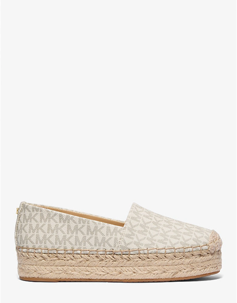 Lynn Signature Logo Platform Espadrille