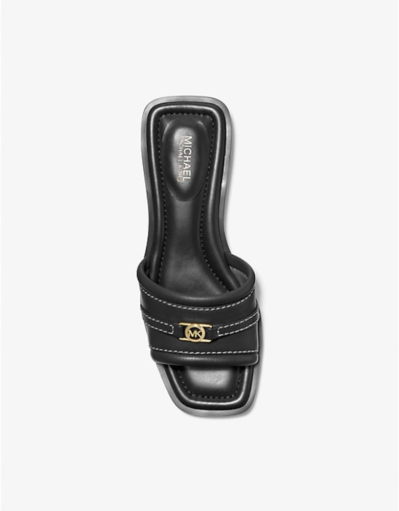Mandy Leather Slide Sandal
