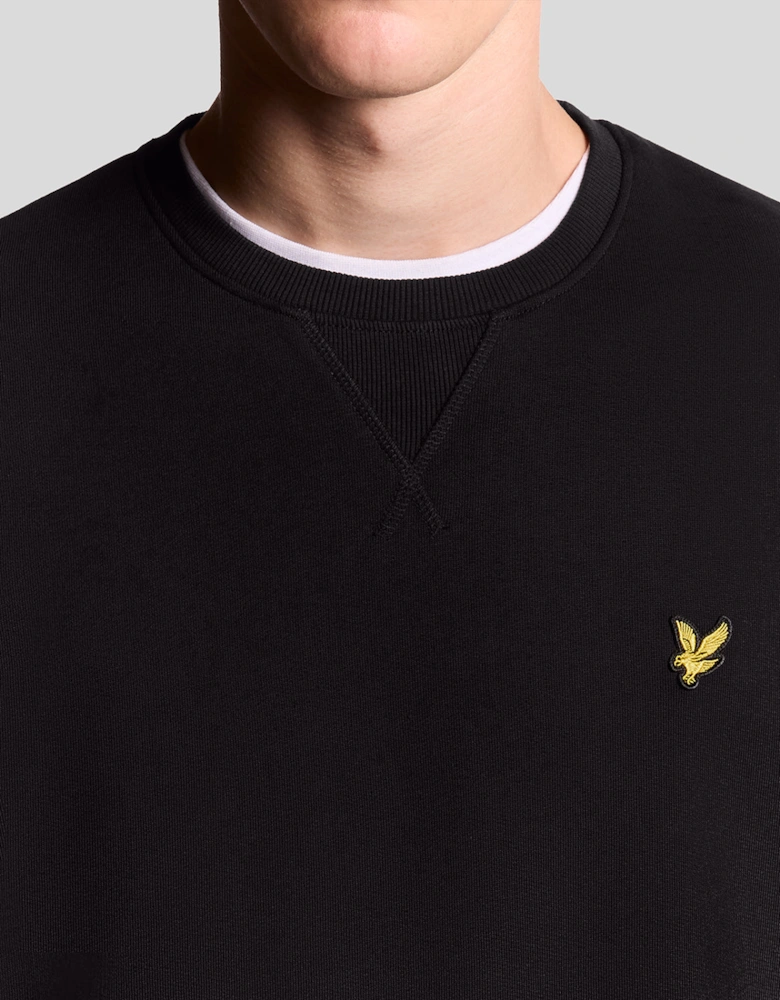 Cotton Crew Neck Sweatshirt