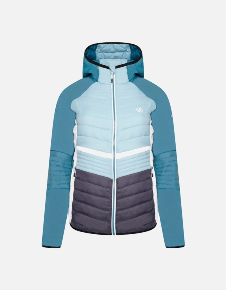 Womens/Ladies Surmount Quilted Hooded Jacket