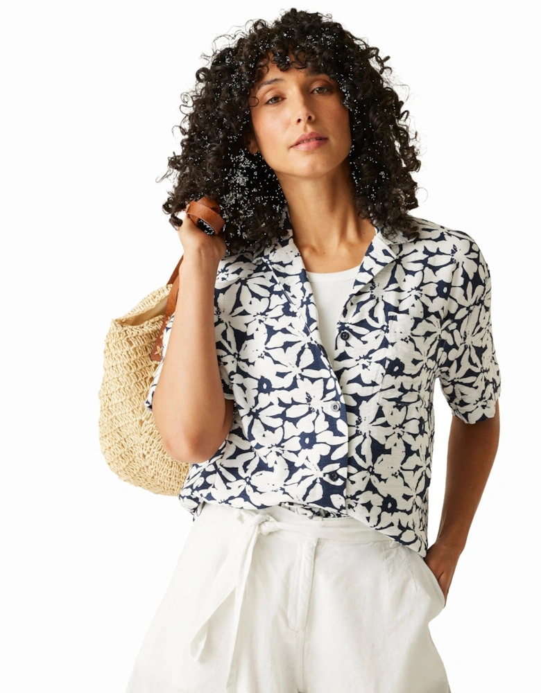 Womens/Ladies Salise Large Floral Lightweight Shirt