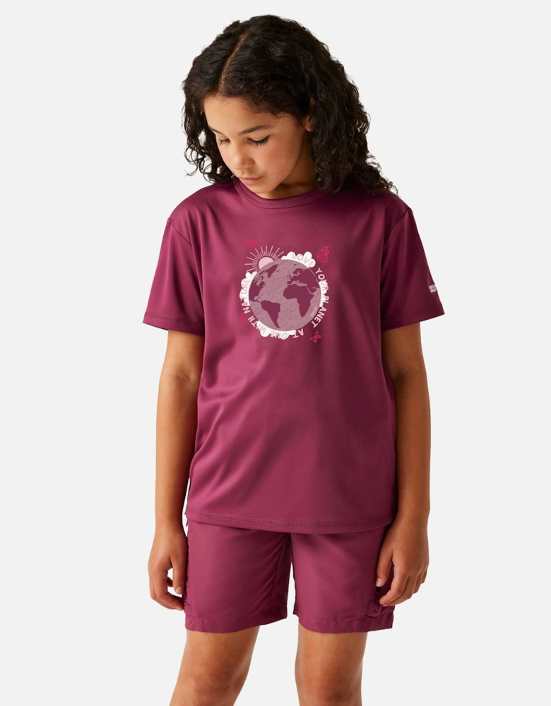 Childrens/Kids Alvarado IX Earth T-Shirt