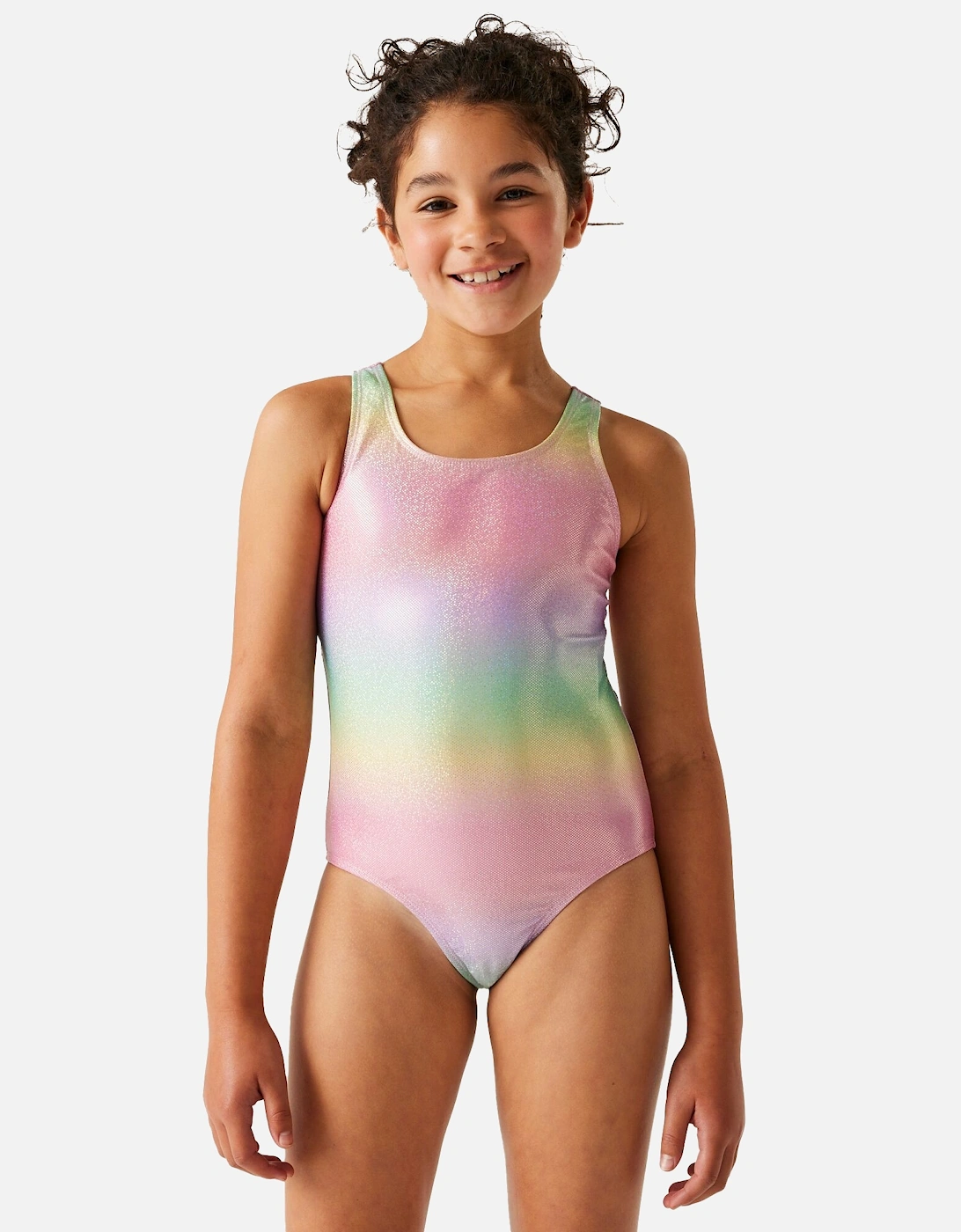 Girls Katrisse Mermaid Shimmer One Piece Swimsuit
