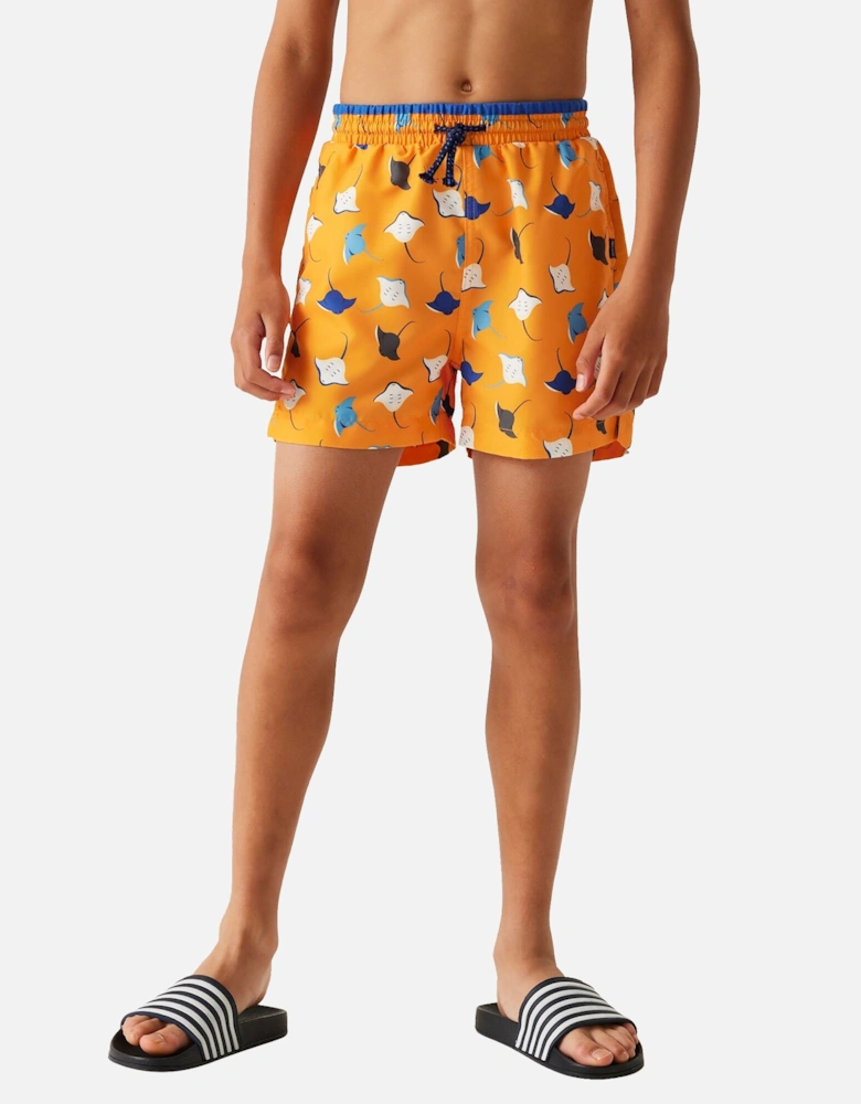 Boys Skander III Stingray Swimming Trunks