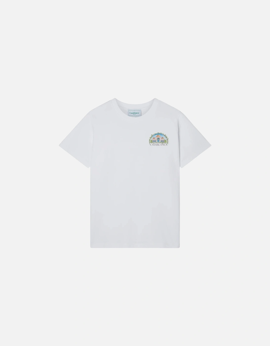 Mens T Shirts Vue De Damas Regular Fit Crew Neck Summer Cotton Tee