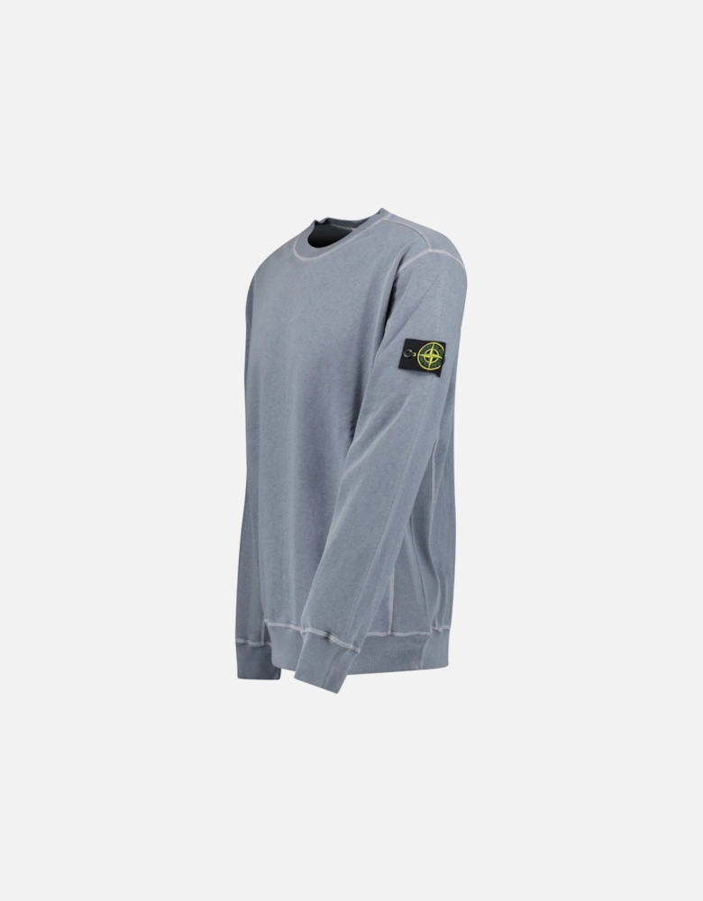 Old Effect Crewneck Sweatshirt Dark Blue