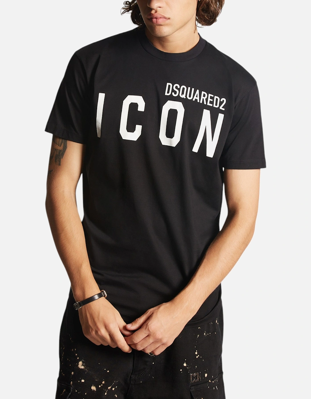 Mens T Shirts D2 Icon Cool Regular Fit Short Sleeve Summer Cotton Tee, 6 of 5