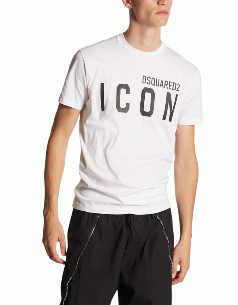 Mens T Shirts D2 Icon Cool Regular Fit Short Sleeve Summer Cotton Tee