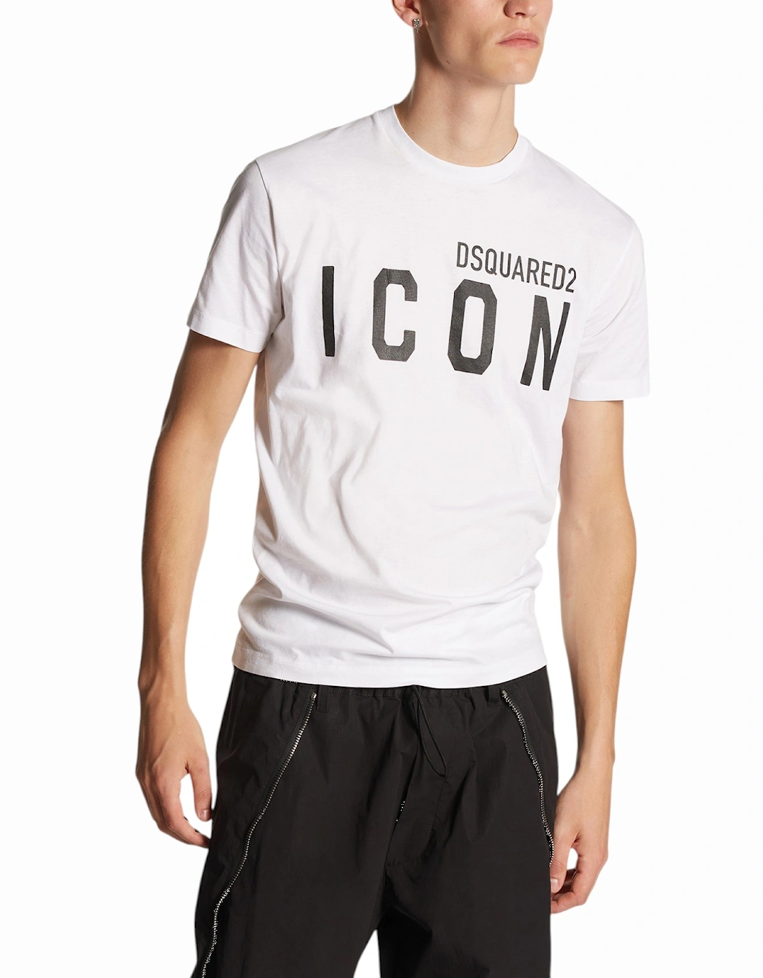 Mens T Shirts D2 Icon Cool Regular Fit Short Sleeve Summer Cotton Tee, 6 of 5