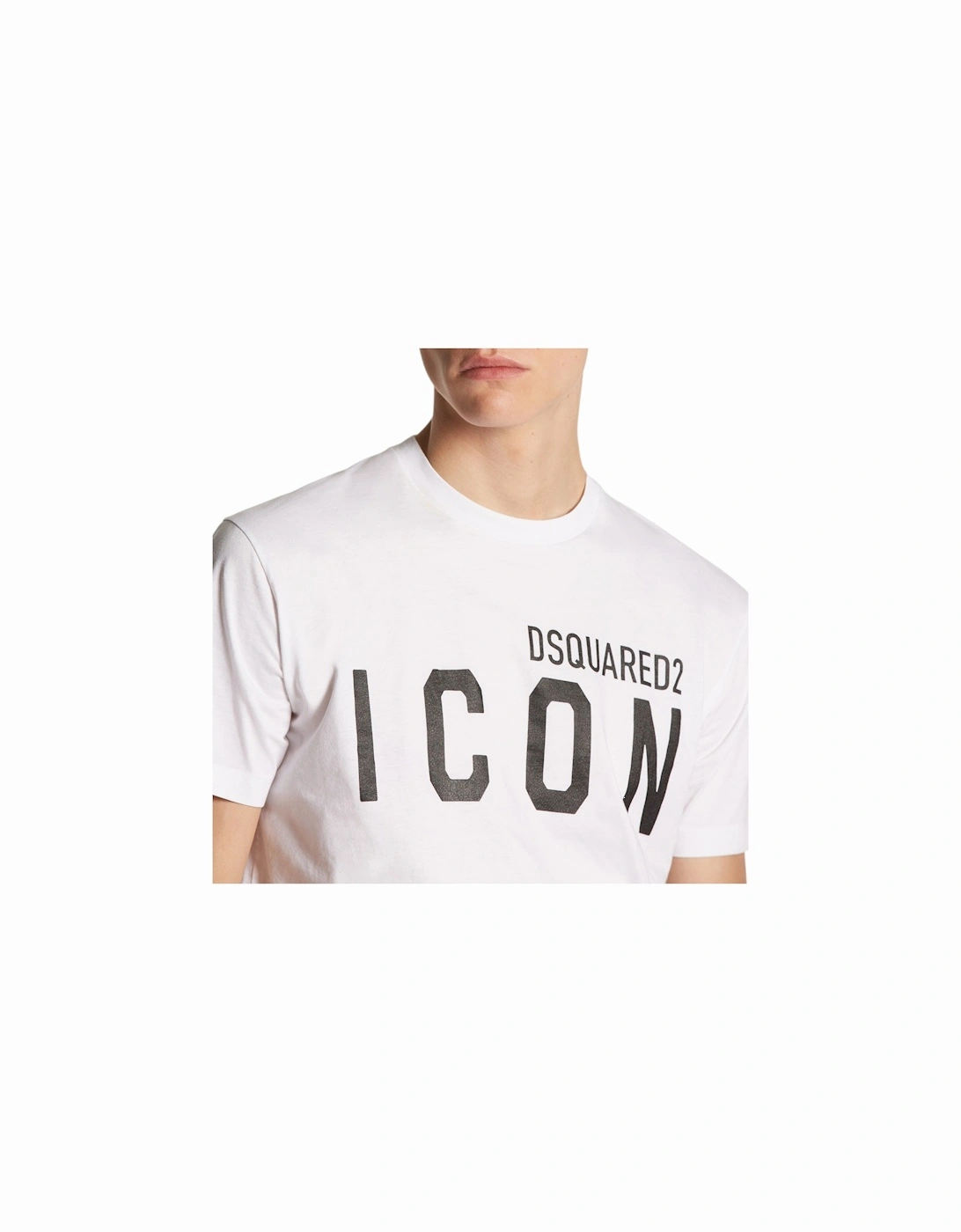 Mens T Shirts D2 Icon Cool Regular Fit Short Sleeve Summer Cotton Tee