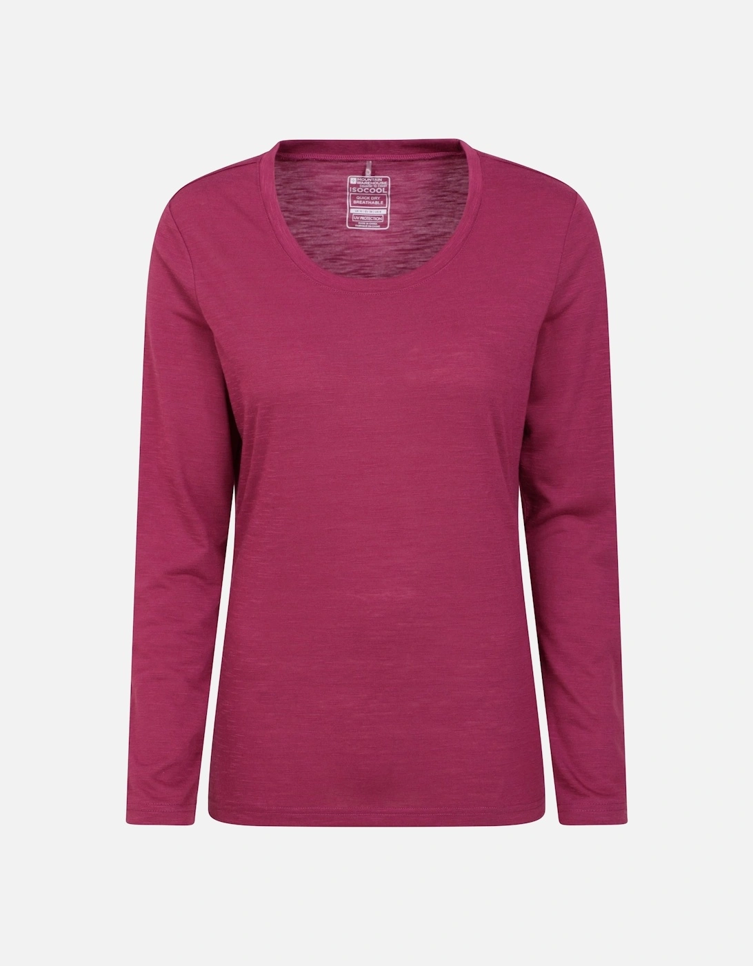 Womens/Ladies Agra Slub Long-Sleeved Top, 5 of 4