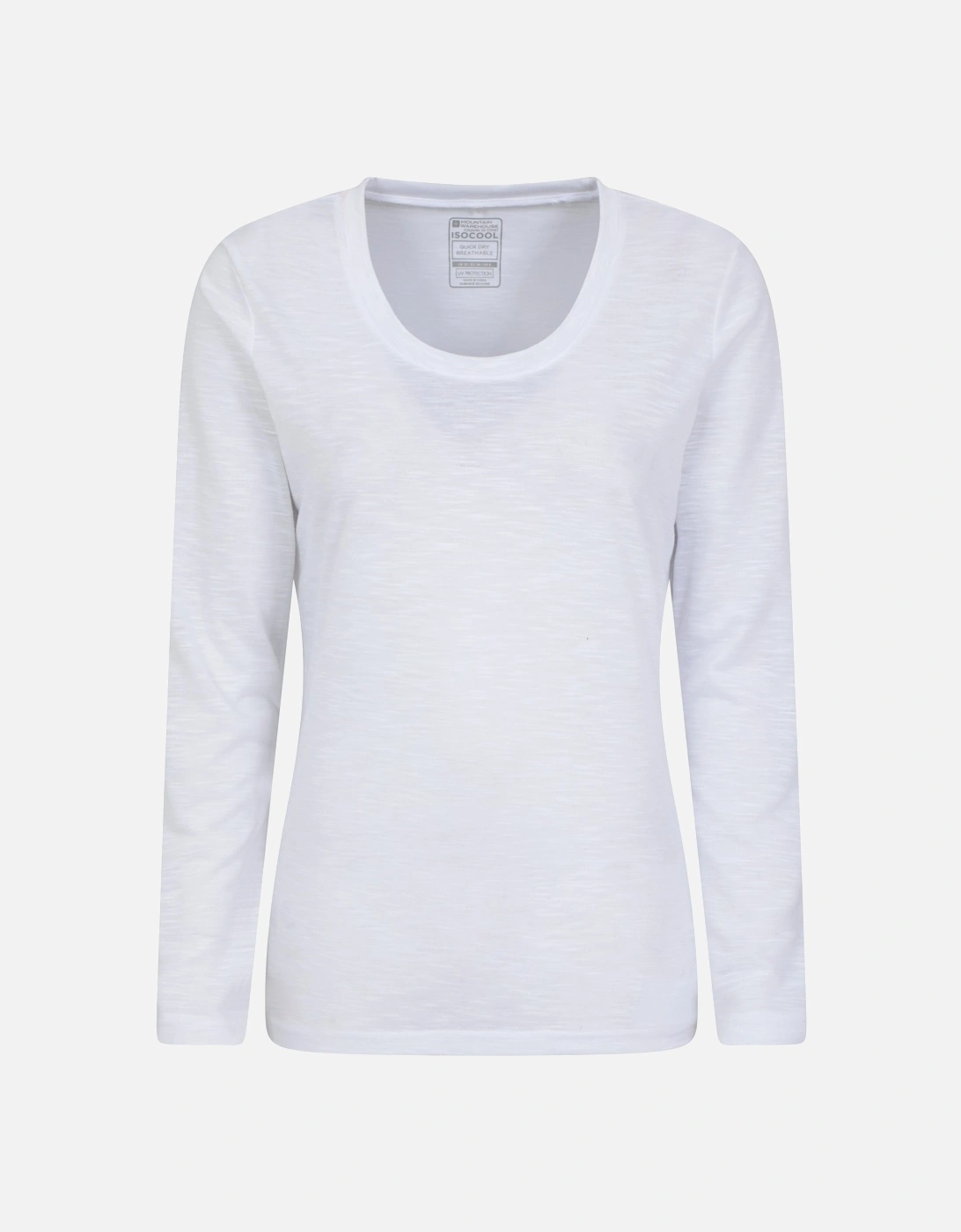 Womens/Ladies Agra Slub Long-Sleeved Top, 5 of 4