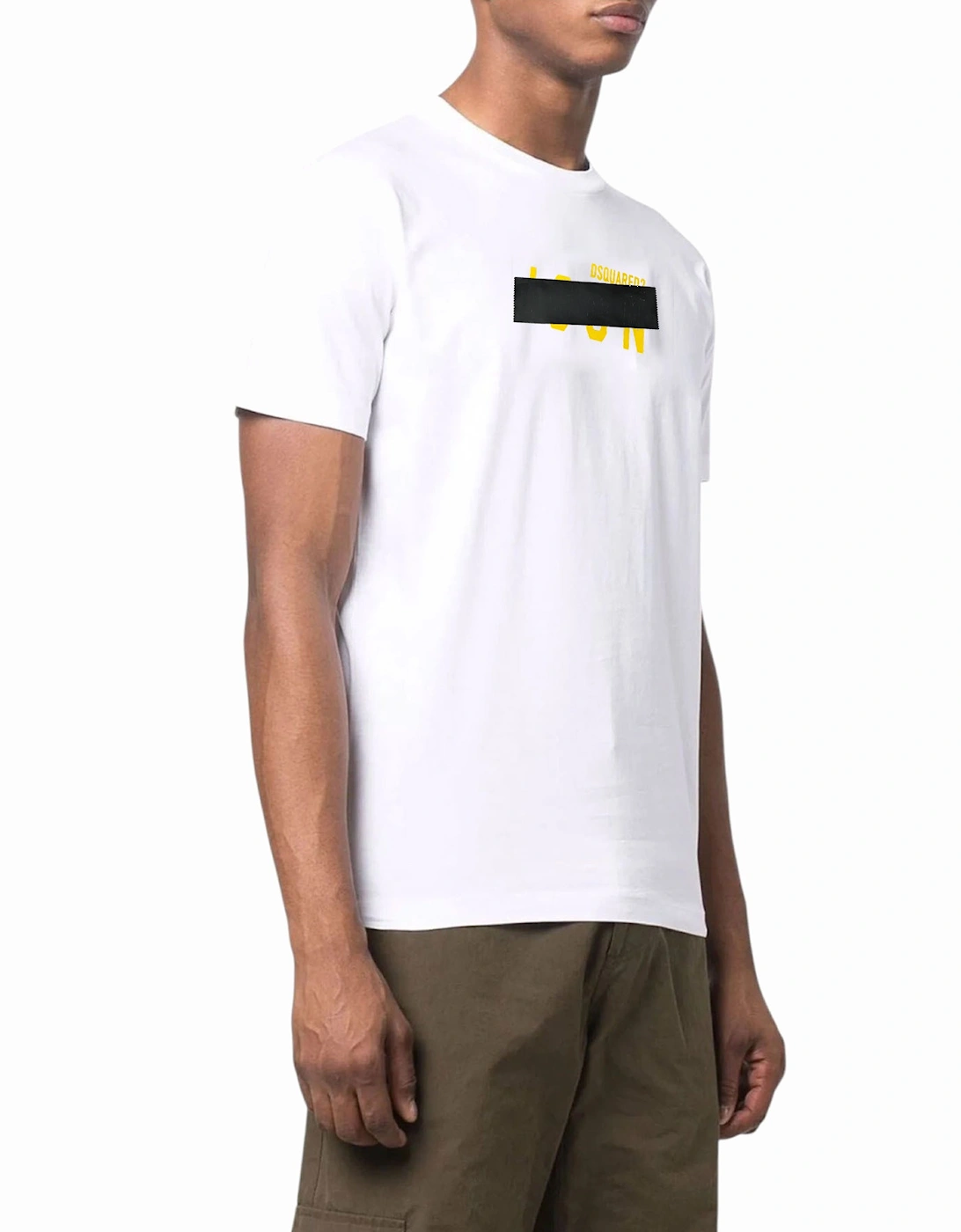 Mens T Shirts D2 Icon Patch Regular Fit Short Sleeve Summer Cotton Tee, 6 of 5