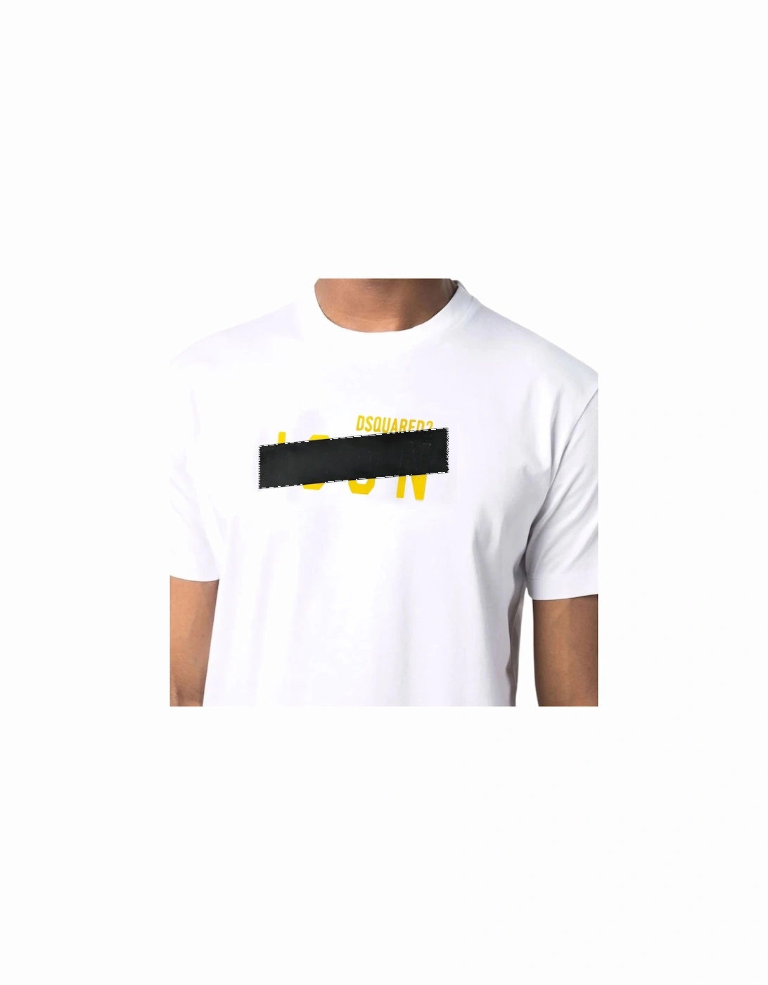Mens T Shirts D2 Icon Patch Regular Fit Short Sleeve Summer Cotton Tee
